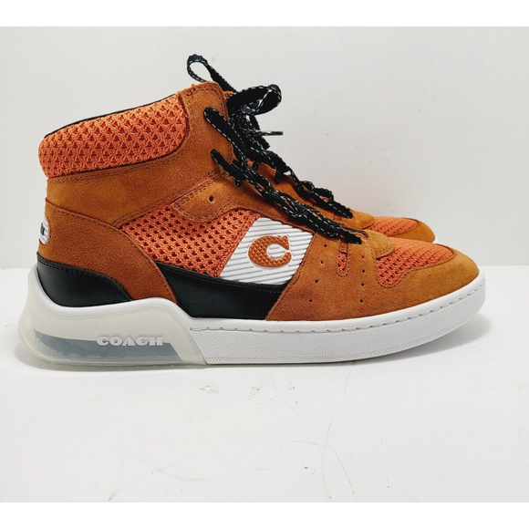 COACH MEN'S CITYSOLE HIGH TOP SNEAKERS- CANYON  SIZE:10 D  #C7087 - Picture 1 of 6